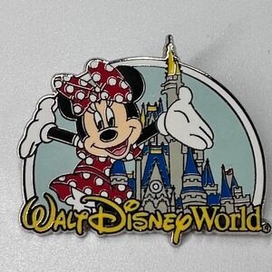 MINNIE MOUSE Walt Disney World Pin Trading WHERE DREAMS COME TRUE COLLECTION NEW
